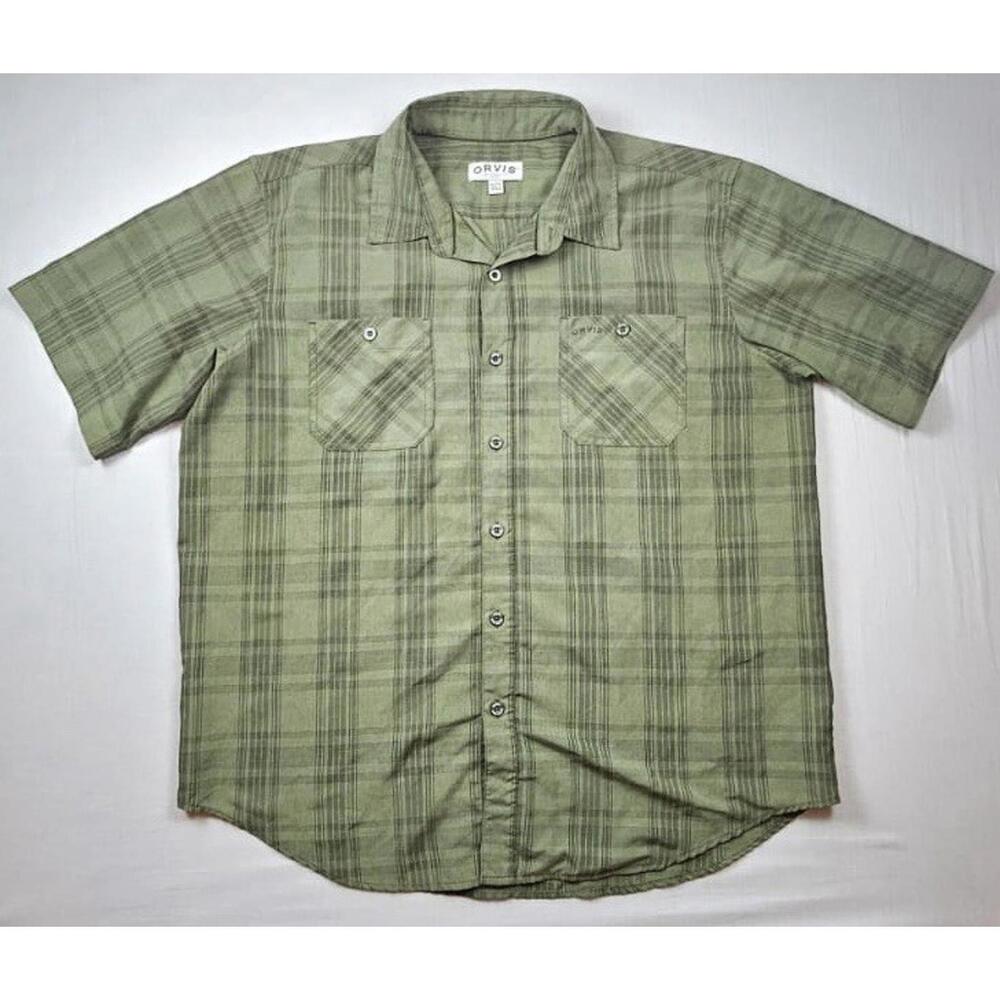 Orvis Classic Collection Short Sleeve Button Up - XL